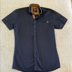 Men’s YXC Trademark Navy Dress Shirt